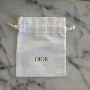 Dior Jewelry Double Drawstring Gift Pouch